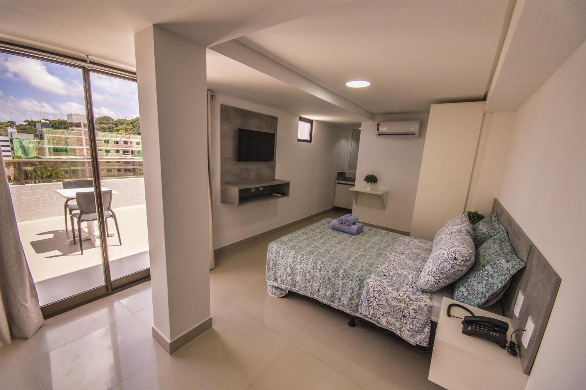 Goldflat Cabo Branco By Penareiaturbr Aparthotel João Pessoa Стая снимка