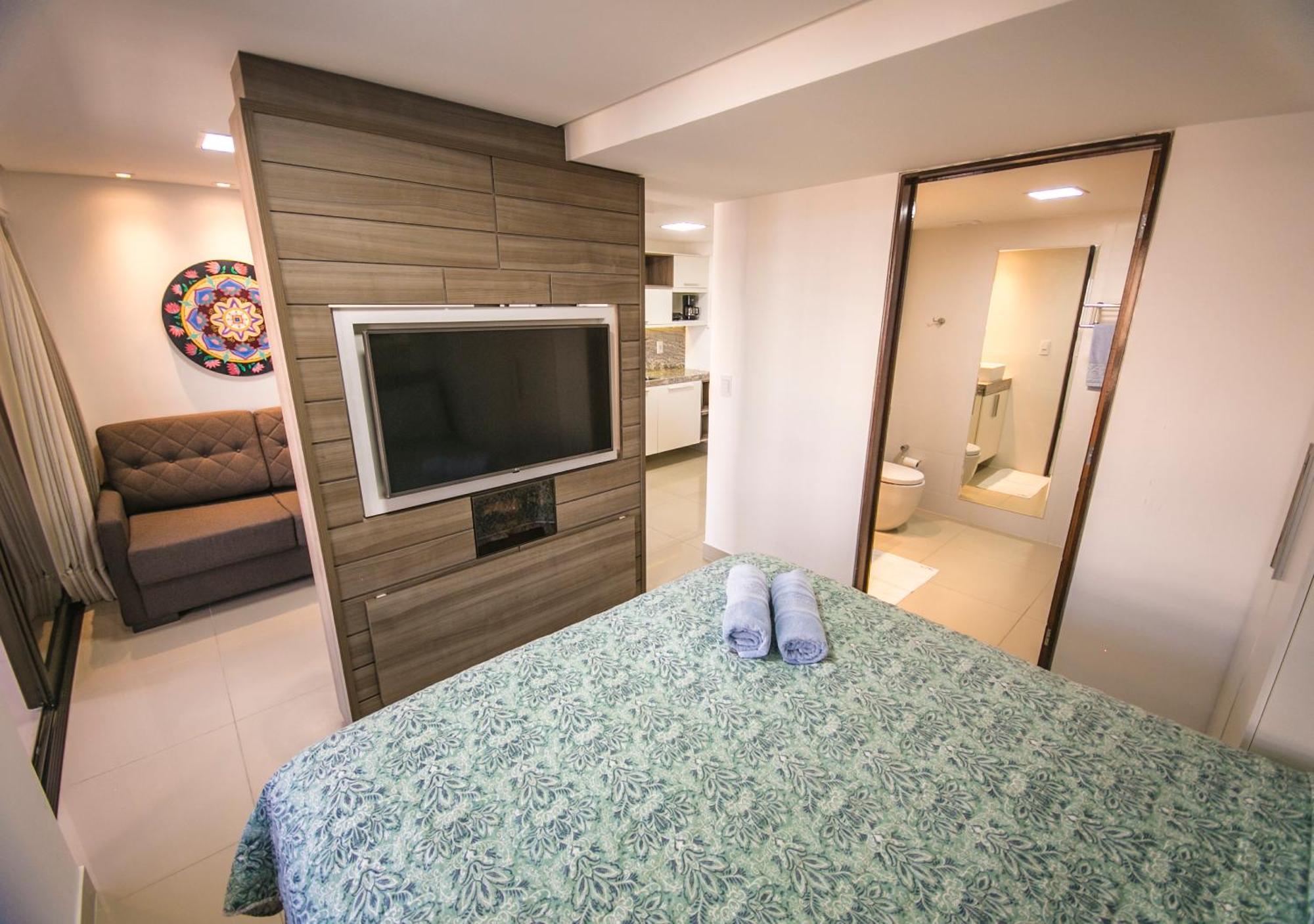 Goldflat Cabo Branco By Penareiaturbr Aparthotel João Pessoa Стая снимка